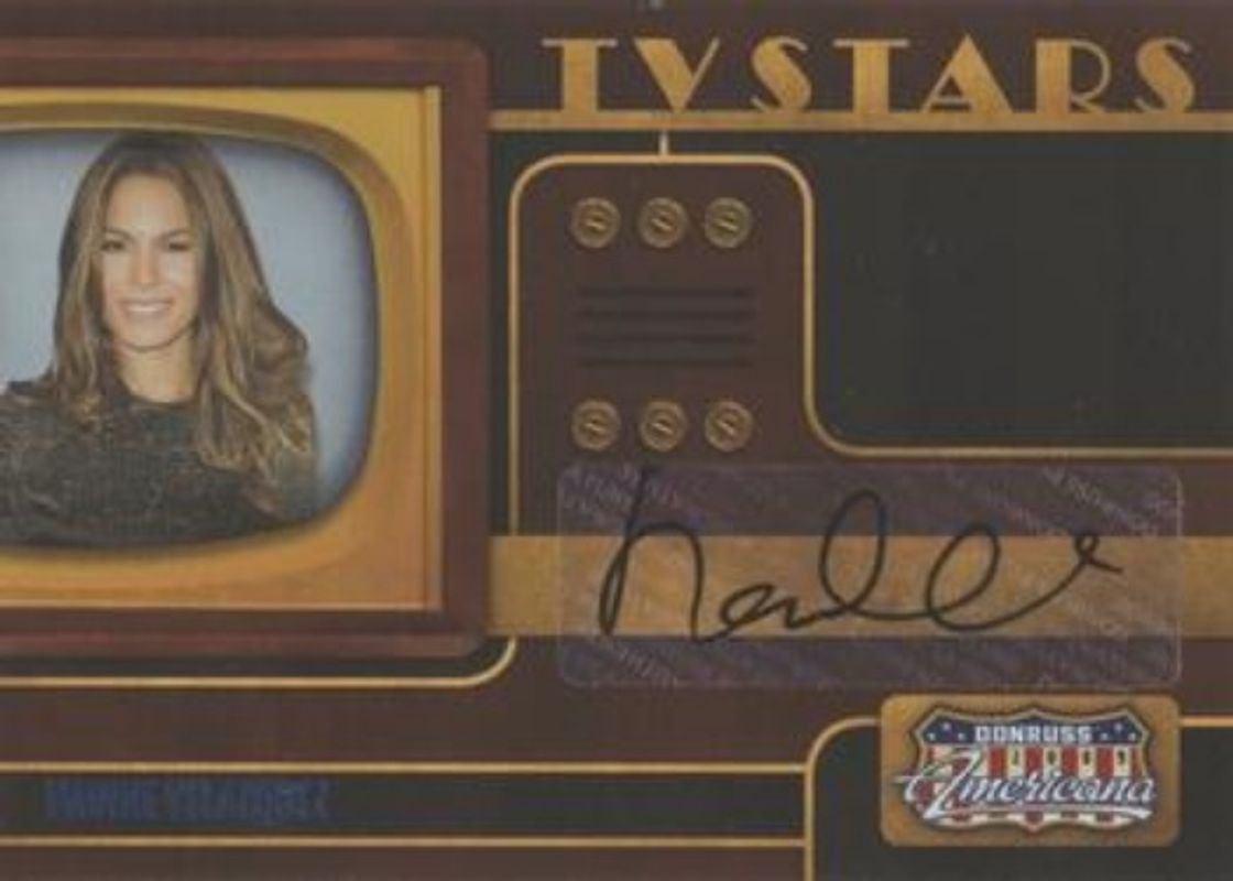 2009 Donruss Americana #8 TV Stars Signatures /25