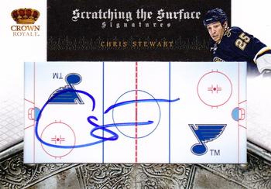 2010 Crown Royale #18 Scratching the Surface Signatures /10