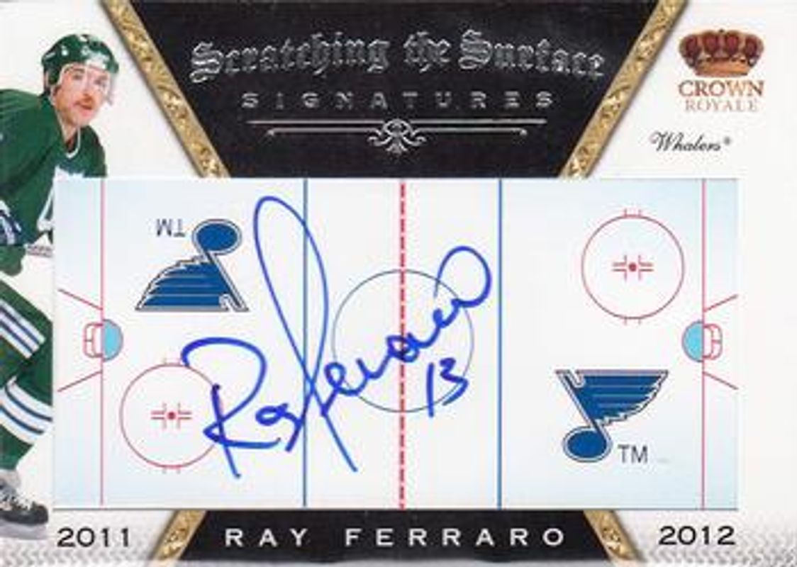 2011 Crown Royale #39 Scratching the Surface Signatures