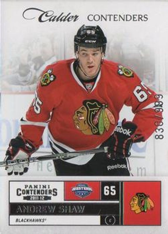2011 Panini Rookie Anthology #261 Contenders Calder Contenders /999