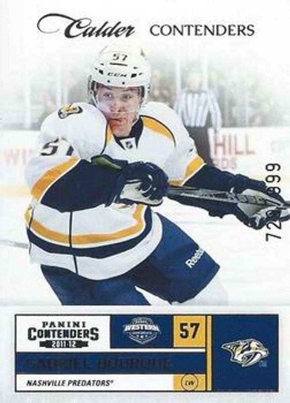 2011 Panini Rookie Anthology #265 Contenders Calder Contenders /999