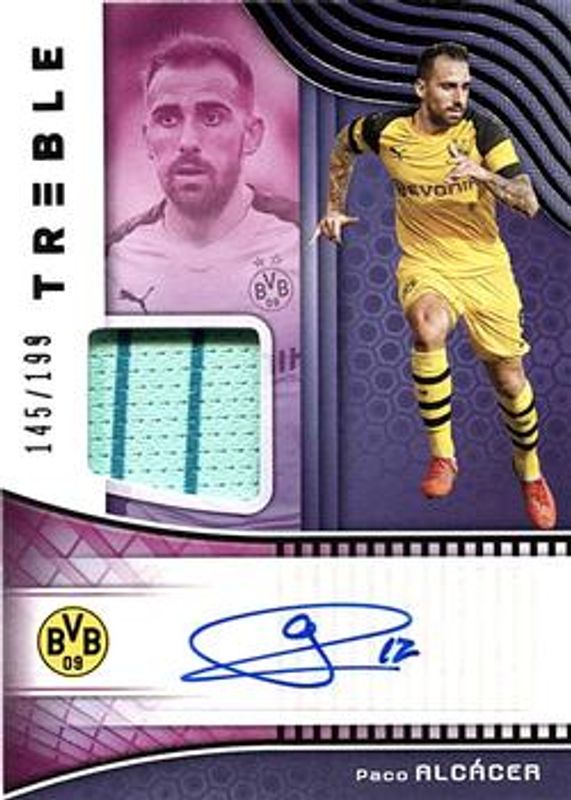 2018 Treble #JA-PA Jersey Autographs /199
