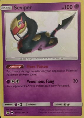 2019 Sun & Moon: Hidden Fates #SV15/SV94 Shiny Rare