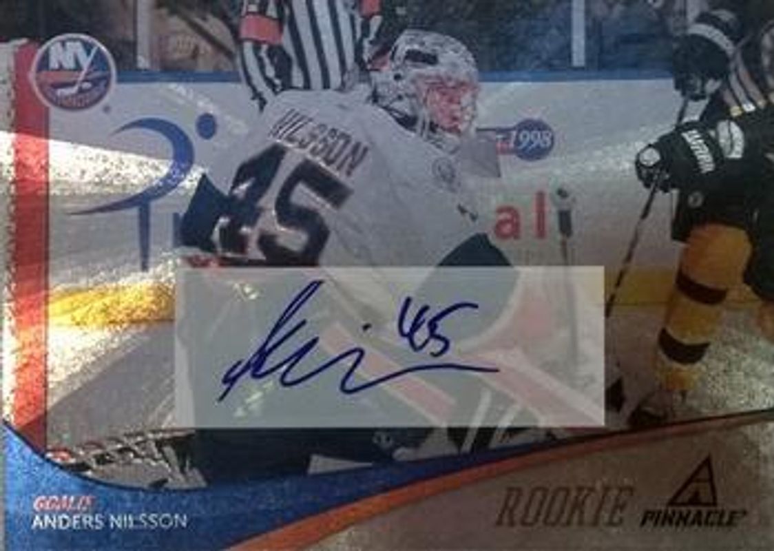2011 Panini Rookie Anthology #302 Pinnacle Ice Breakers Autographs