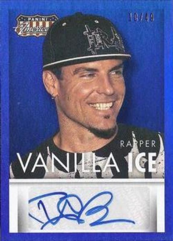 2015 Panini Americana #S-ICE Signatures Blue /49