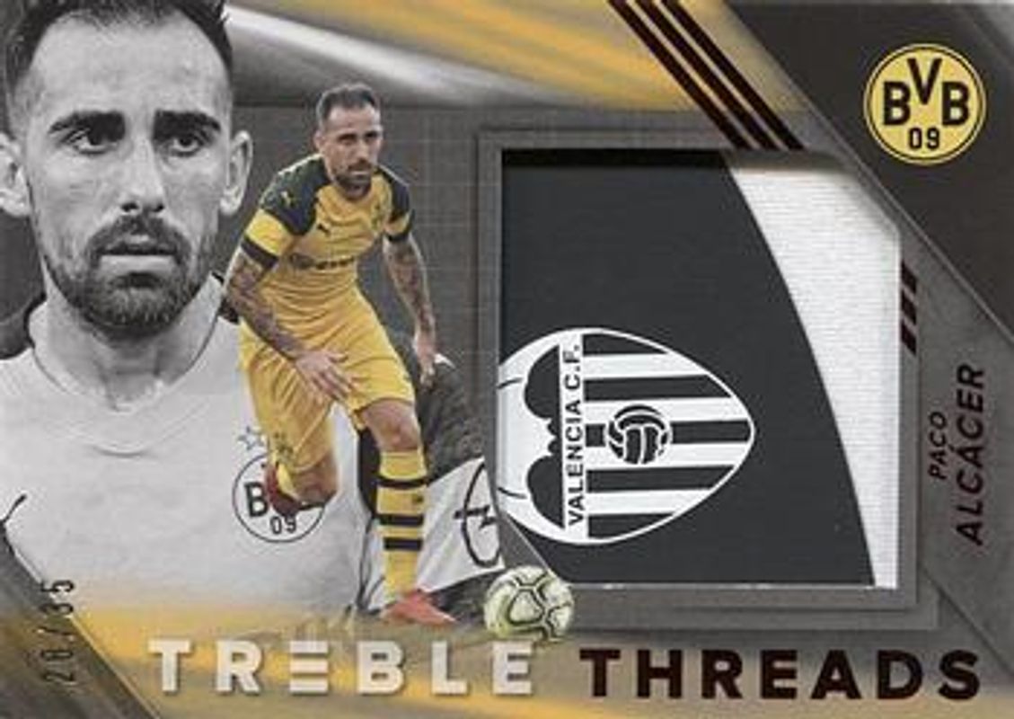 2018 Treble #TT-PA Treble Threads Red /20