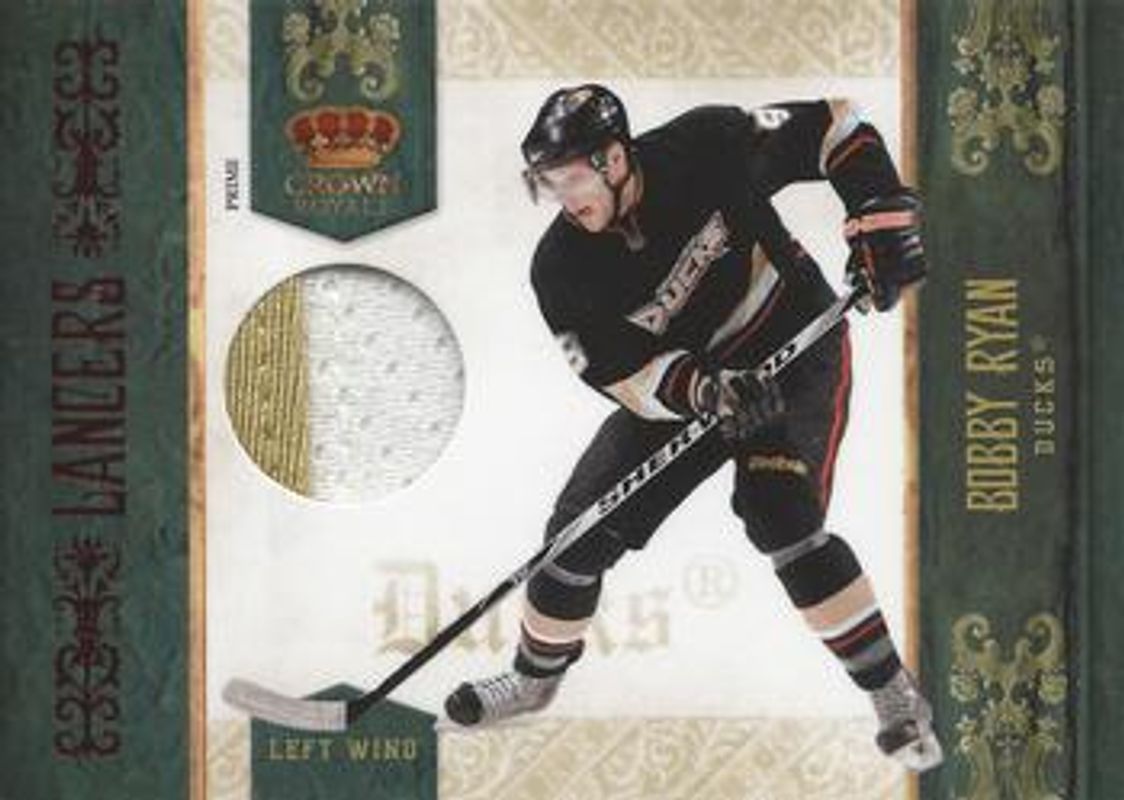 2010 Crown Royale #15 Lancers Materials Prime /50