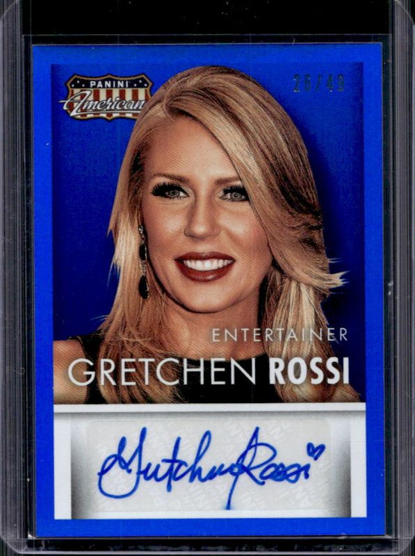 2015 Panini Americana #S-GR Signatures Blue /49