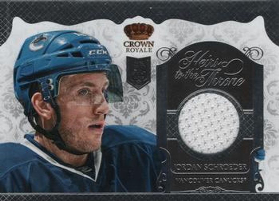 2013 Crown Royale #HT-JSD Heirs to the Throne Materials