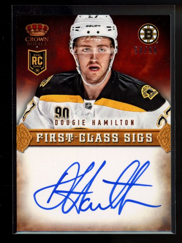 2013 Crown Royale #FC-DH First Class Sigs /99