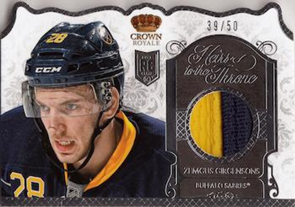 2013 Crown Royale #HT-ZG Heirs to the Throne Materials Prime /50