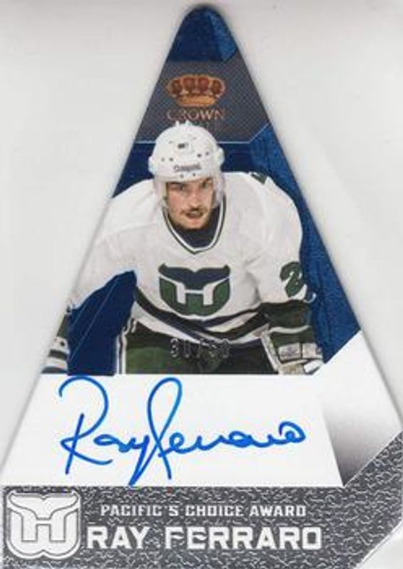 2013 Crown Royale #PC-RFE Pacific's Choice Autographs Sapphire /50