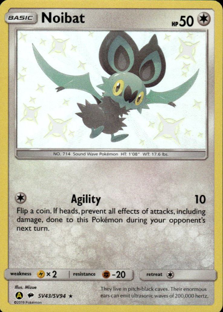 noibat pokemon card value Listed cards may have imperfections. Noibat 152/193 NM / M