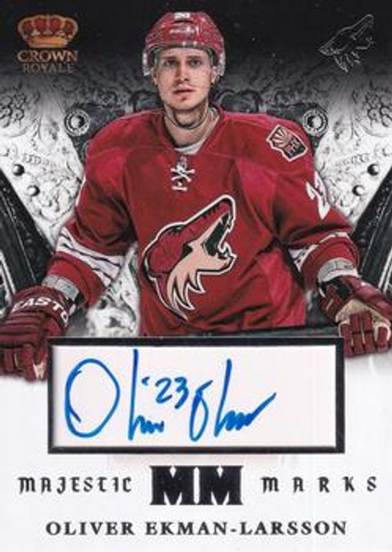 2013 Crown Royale #MJ-OEL Majestic Marks