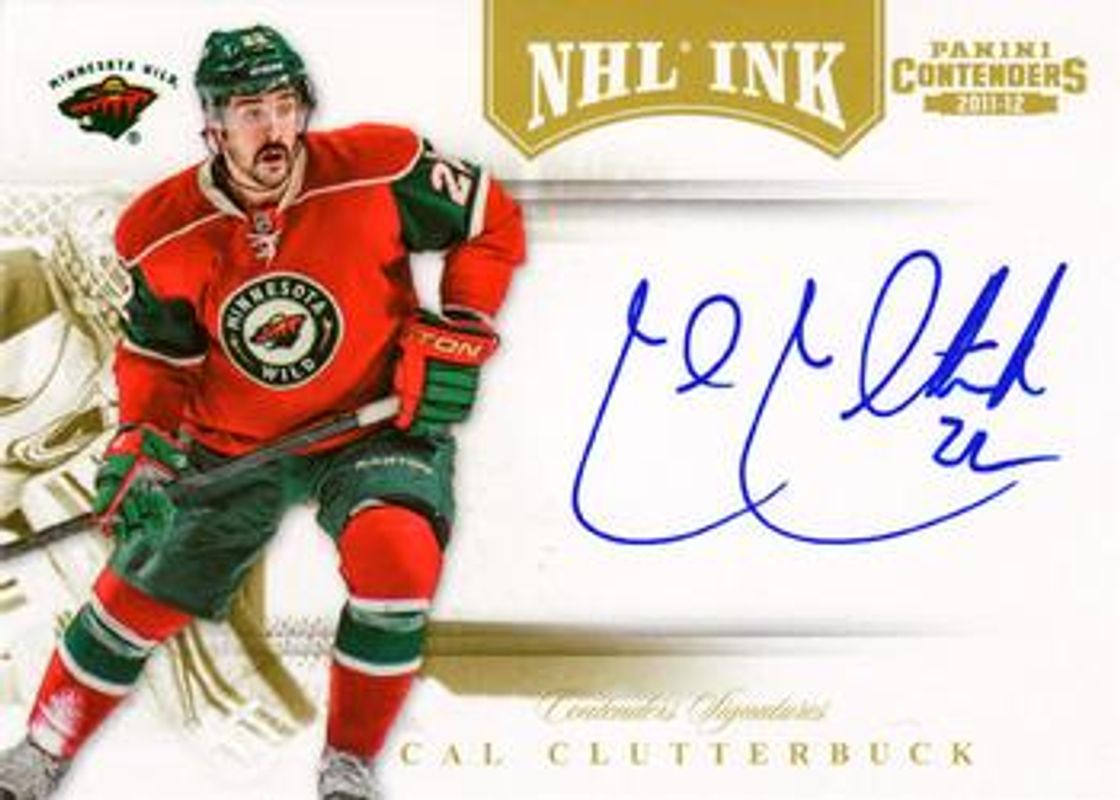 2011 Contenders #26 NHL Ink - Gold /25
