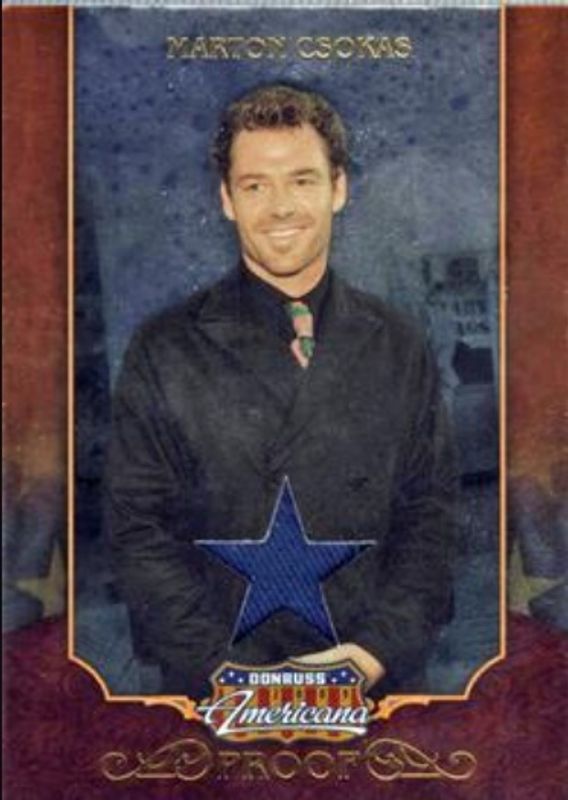 2009 Donruss Americana #94 Stars Material - Gold Proofs /25