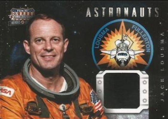 2012 Panini Americana Heroes & Legends #13 Astronaut Materials /249