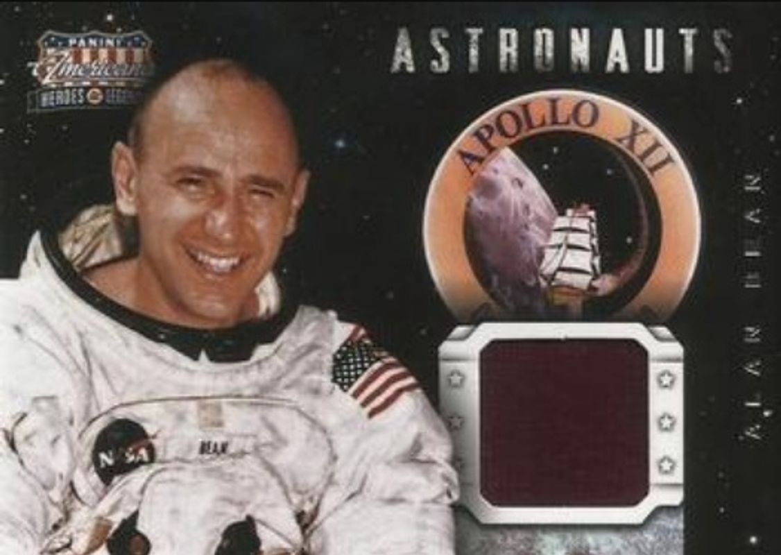 2012 Panini Americana Heroes & Legends #2 Astronaut Materials /249