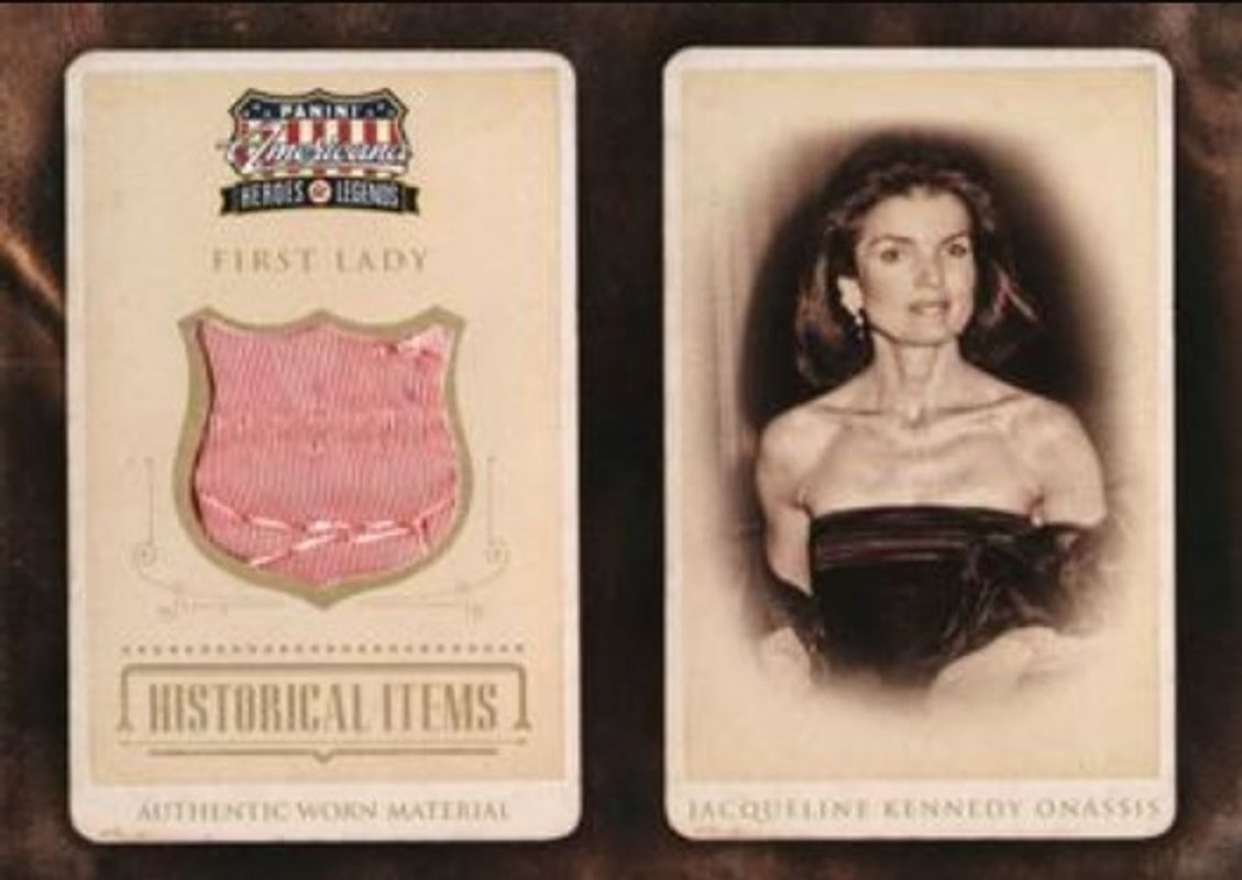2012 Panini Americana Heroes & Legends #5 Historical Items