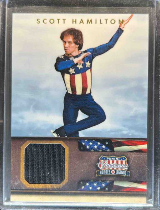 2012 Panini Americana Heroes & Legends #112 Elite Color Photo Materials /299