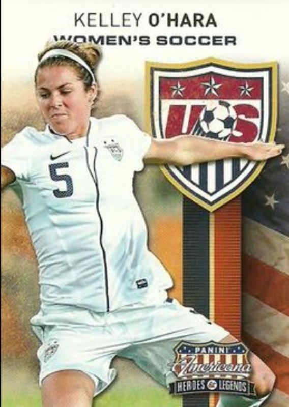 2012 Panini Americana Heroes & Legends #13 US Women's Soccer Team