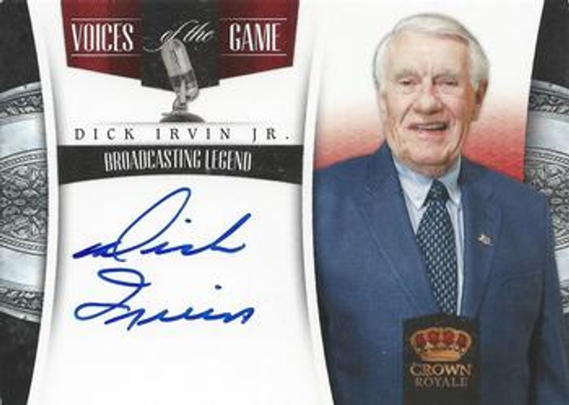 2011 Crown Royale #2 Voices Of The Game Signatures