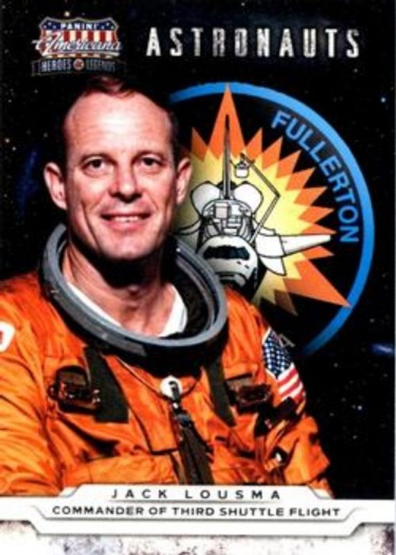 2012 Panini Americana Heroes & Legends #13 Astronauts