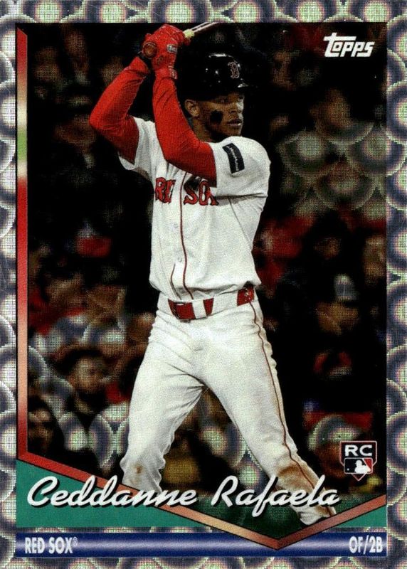 Ceddanne Rafaela 2024 Topps Archives #266 Archives Foilboard Rookie RAW