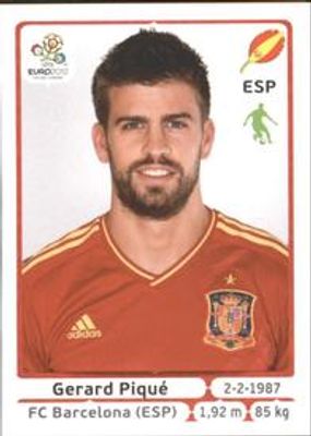 2012 UEFA Euro Stickers #290 Base
