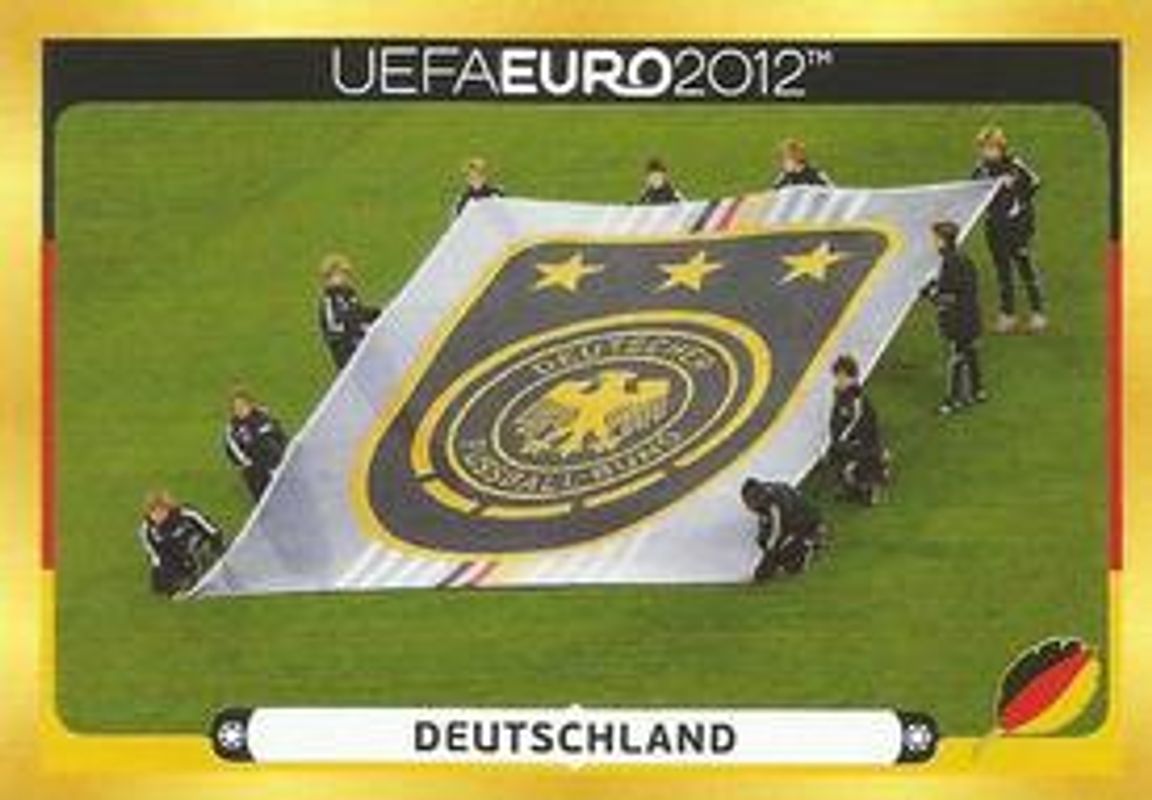 2012 UEFA Euro Stickers #D9 Germany Poster Extras