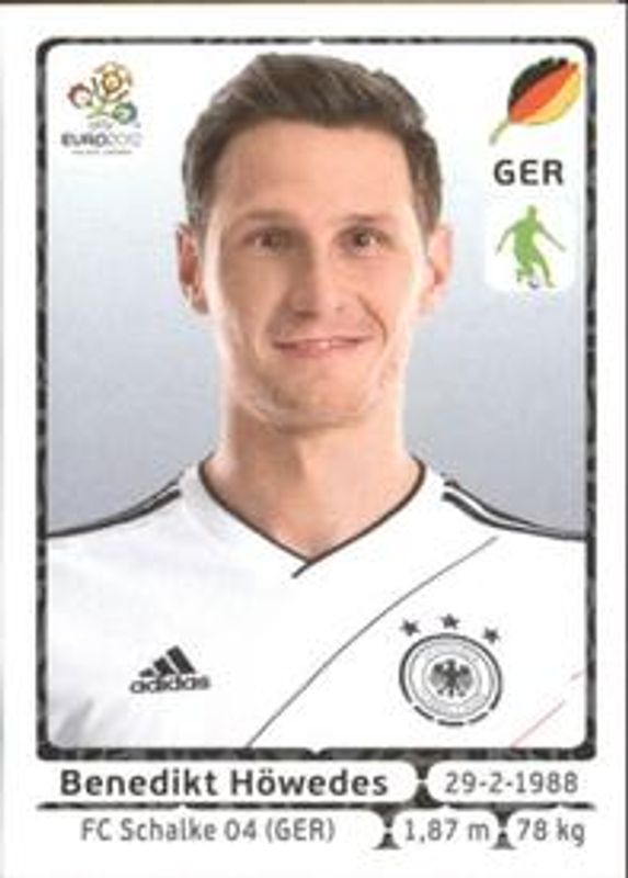 2012 UEFA Euro Stickers #236 Base