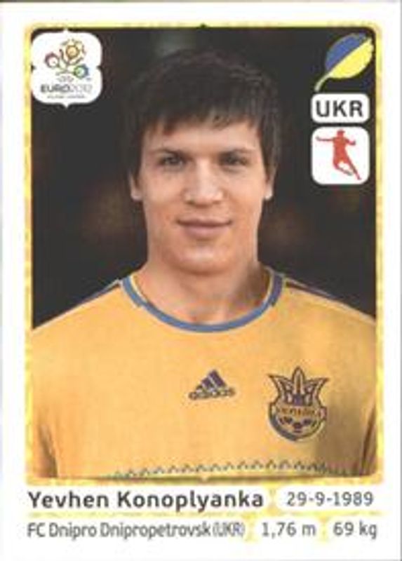 2012 UEFA Euro Stickers #416 Base