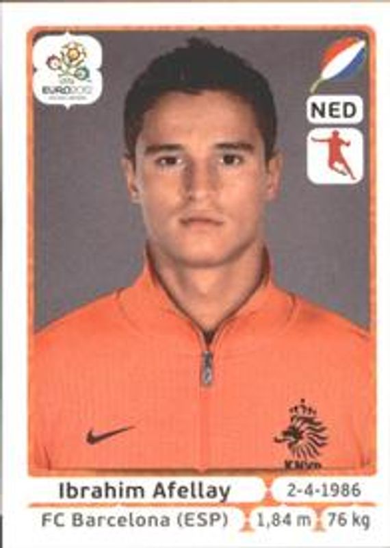 2012 UEFA Euro Stickers #184 Base