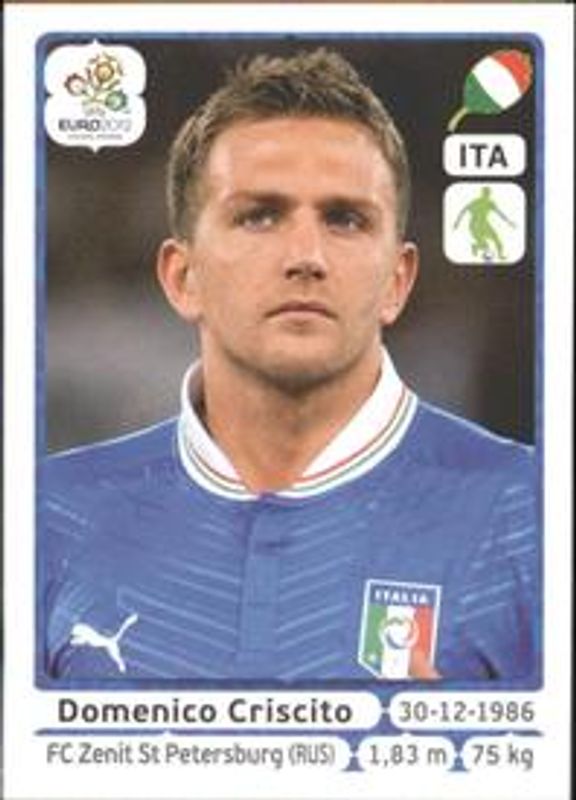 2012 UEFA Euro Stickers #322 Base