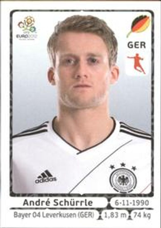 2012 UEFA Euro Stickers #246 Base