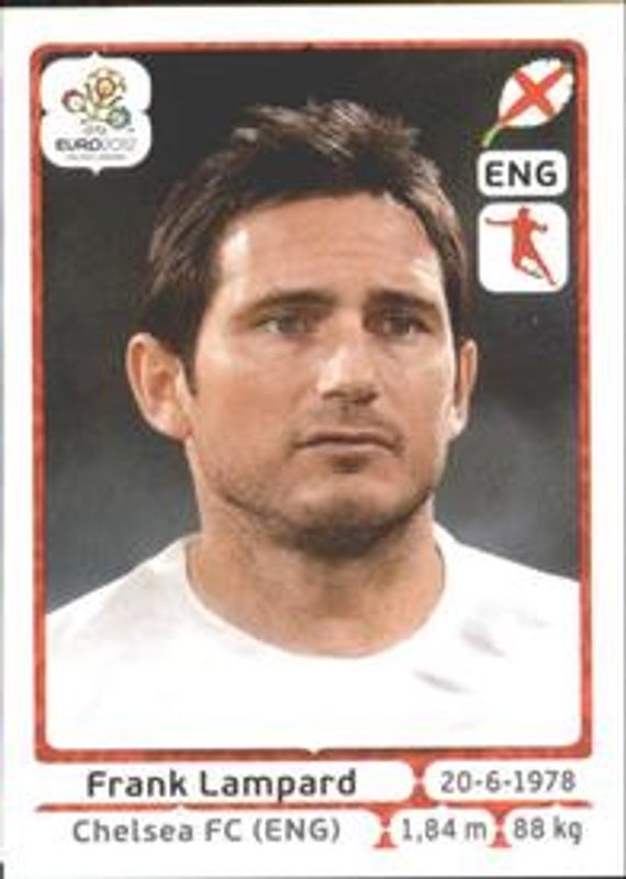 2012 UEFA Euro Stickers #500 Base