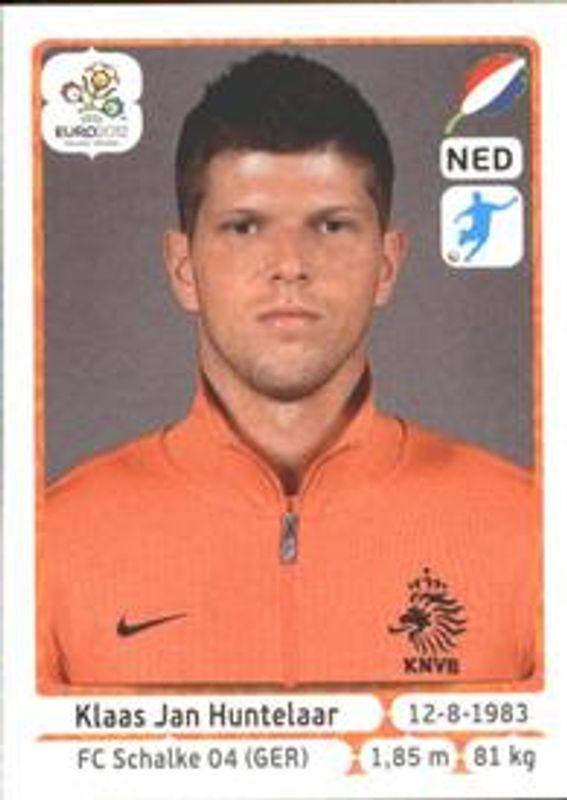 2012 UEFA Euro Stickers #190 Base