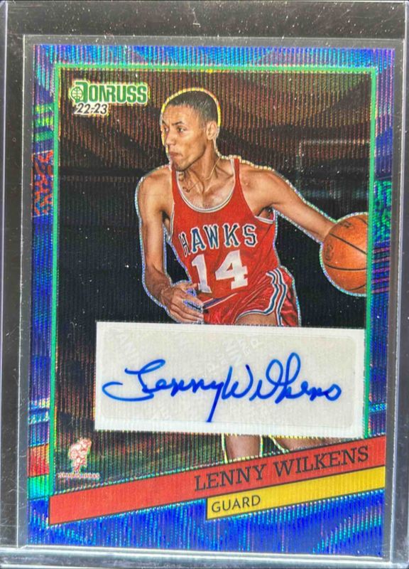 2022 Optic #RSS-LWK Retro Series Signatures - Green Wave