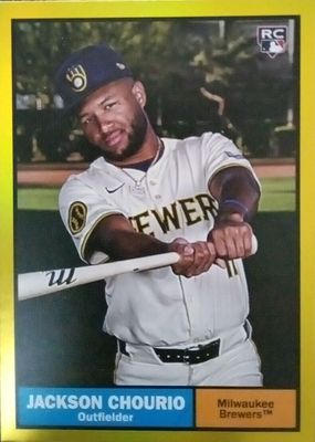 2024 Topps Archives #44 Yellow Foilboard