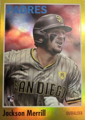 2024 Topps Archives #156 Yellow Foilboard