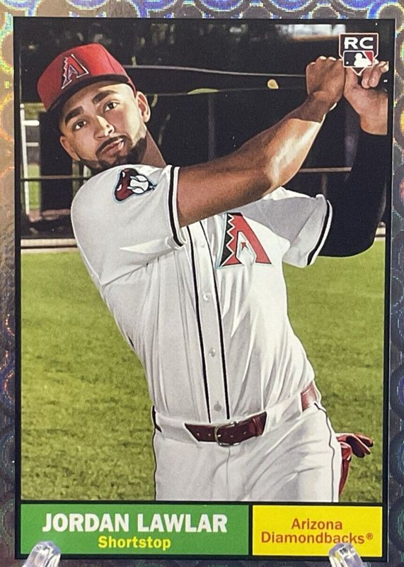 Jordan Lawlar 2024 Topps Archives #91 Archives Foilboard Rookie RAW