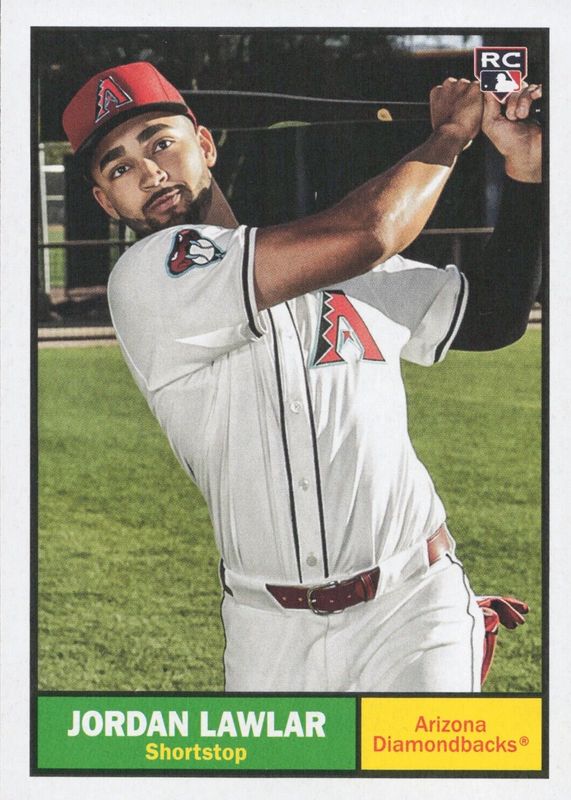 Jordan Lawlar 2024 Topps Archives #91 Base Rookie RAW