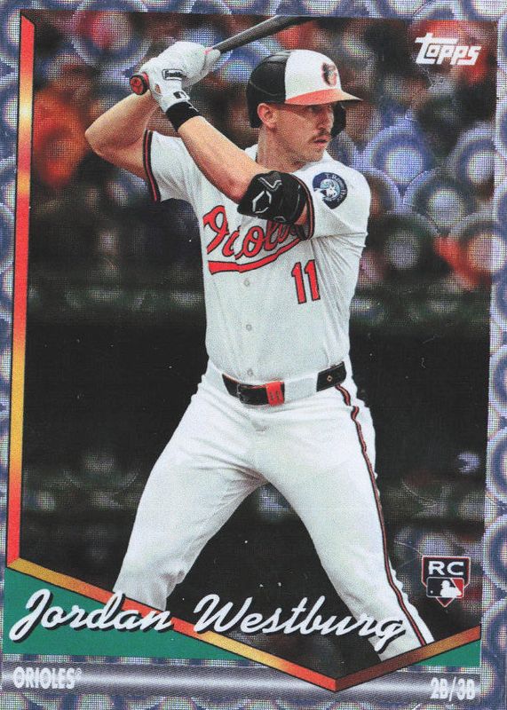 Jordan Westburg 2024 Topps Archives #235 Archives Foilboard Rookie RAW