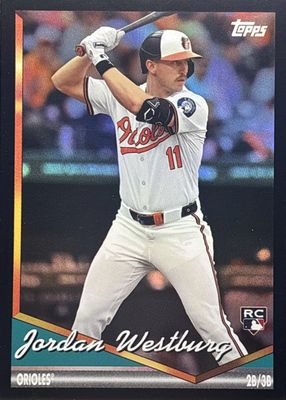 2024 Topps Archives #235 Black Foilboard