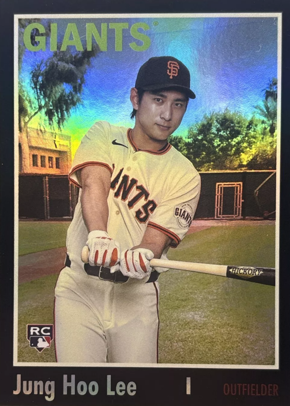 Jung Hoo Lee MLB 2024 Topps Five Star RC Rookie Golden Draphs Auto 