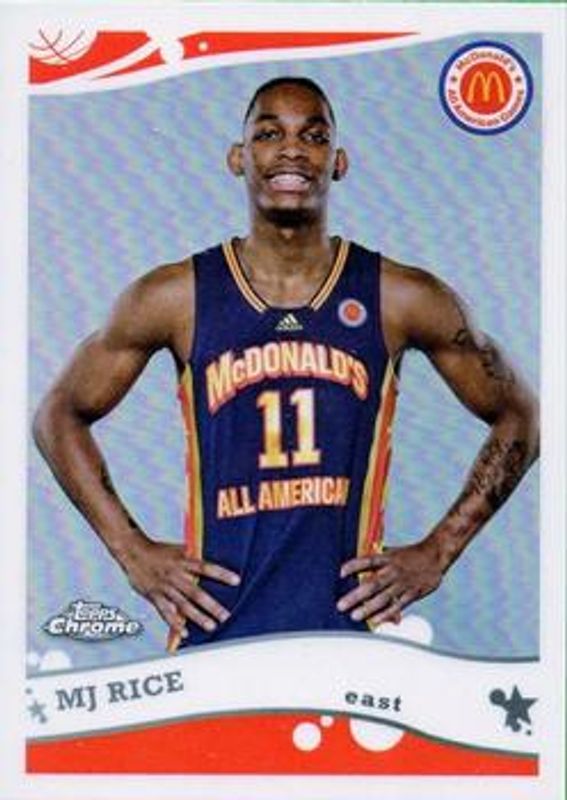 2022 Topps Chrome McDonald's All-American #2K6-3 2006 Topps McDonald's All American