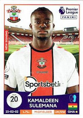 2023 Panini Premier League Stickers #U39 Transfer Update