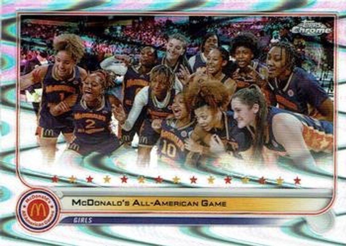 2022 Topps Chrome McDonald's All-American #98 RayWave Refractor