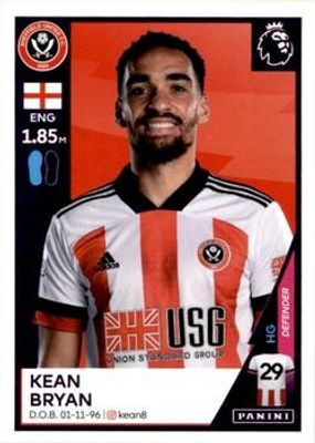 2020 Panini Premier League Stickers #U31 Transfer Update