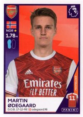 2020 Panini Premier League Stickers #U2 Transfer Update